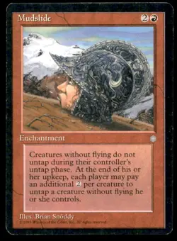 Mudslide LP Light Play Ice Age MTG [6077] - Image 1