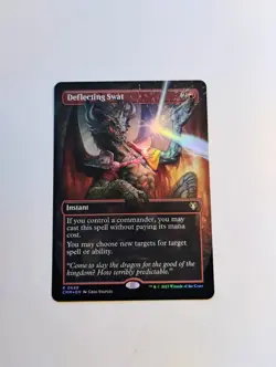 Deflecting Swat Foil Borderless Commander Masters - Image 1