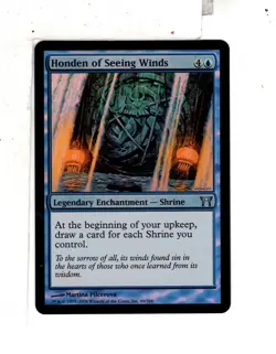 MTG SkeenAB Honden of Seeing Winds FOIL from Champions of Kamigawa. NM. - Image 1