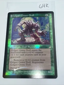 Golgari Grave-Troll (Retro Frame) R Ravnica Remastered #348 NM Foil - Image 3
