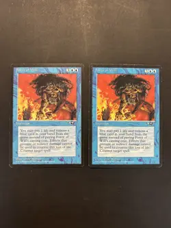 2x Force of Will (Alliances) MTG - LP - Image 1