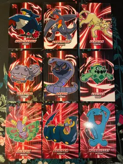 Garchomp Persian Cracked Holo Team Rocket Card Database Peru Pokemon Full Set - Image 1