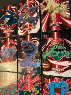 Garchomp Persian Cracked Holo Team Rocket Card Database Peru Pokemon Full Set - Image 4
