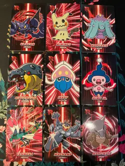 Machamp Cubone Cracked Holo Team Rocket Card Database Peru Pokemon Full Set - Image 1