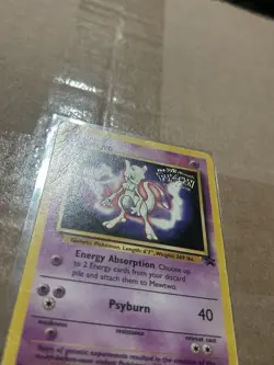 Pokemon TCG Mewtwo #3 Black Star Promo the First Movie 1998 HP - Image 3