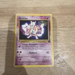 Pokemon TCG, Mewtwo #3 Black Star Promo, WB The First Movie Release - Image 1
