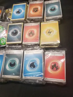 Pokemon Card TCG 29x Energy Card Packs Lot Bulk Deck Building Sealed Accessories - Image 2