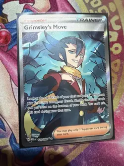 Pokemon - Grimsley's Move Ultra Rare - 120/094 - Phantasmal Flames - LP - UR - Image 1