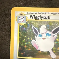 Pokemon TCG Wigglytuff Jungle 16/64 Holo Rare 1999 80 HP English Stage 1 - Image 3