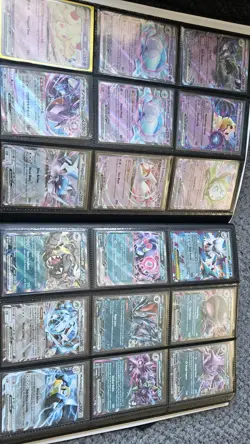 pokemon card binder collection lot english 150+ Cards Ex Rares - Image 2
