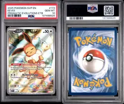 Pokemon TCG - Eevee #173 - Prismatic Evolutions - Black Star Promo - PSA 10 MINT - Image 3