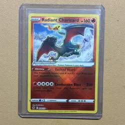 Pokemon Radiant Charizard 020/159 SV: Paldean Fates Radiant Rare Holo 160HP - Image 1