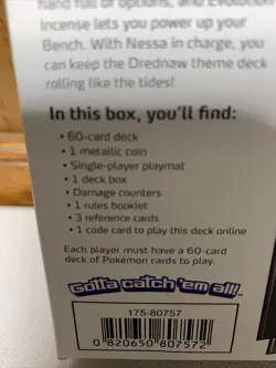 Pokemon Sword & Shield Vivid Voltage Drednaw Theme Deck Factory Sealed - Image 4