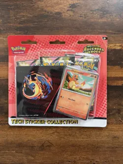 Pokemon Ascended Heroes Tech Sticker Collection 3 Pack New Sealed LOT of 4 - Image 2