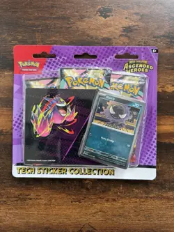 Pokemon Ascended Heroes Tech Sticker Collection 3 Pack New Sealed LOT of 4 - Image 3