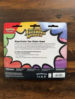 Pokemon Ascended Heroes Tech Sticker Collection 3 Pack New Sealed LOT of 4 - Image 5