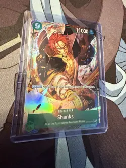 One Piece TCG Shanks Alternate Art SR* (ST16-004) the Best Vol 2 (PRB02) - Image 1