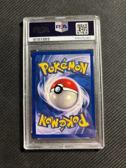 Pokemon Card PSA 5 1st Edition Base Shadowless Ninetales Holo - Image 2