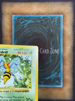 Pokemon Beedrill 17/102 Base Set Shadowless Rare 1st Edition LP - Image 4