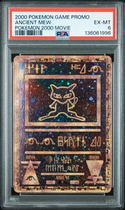 2000 POKEMON GAME MOVIE POKEMON 2000 MOVIE ANCIENT MEW PSA 6 - Image 1