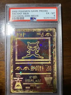 2000 POKEMON GAME PROMO ANCIENT MEW POKEMON 2000 MOVIE PSA 6 - Image 2