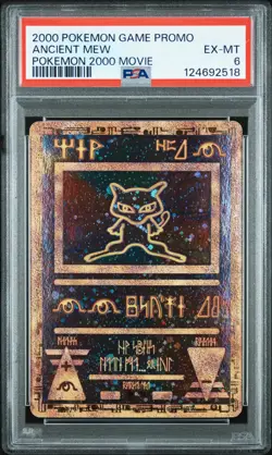 2000 POKEMON GAME MOVIE POKEMON 2000 MOVIE ANCIENT MEW PSA 6 - Image 1