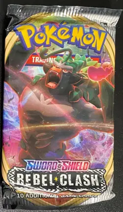 Pokemon TCG Sword and Shield Rebel Clash Booster Pack - Pick Artwork - Image 3
