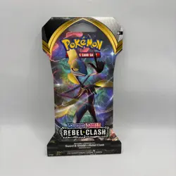 Pokemon TCG - Sword & Shield Rebel Clash Sleeved Booster Pack - New/Sealed - Image 1