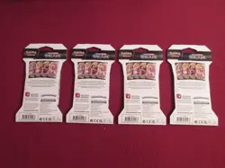 Pokemon TCG Rebel Clash X4 Hanger Sleeved Booster Packs Sealed Complete Art Set - Image 4