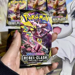 Pokemon TCG Rebel Clash Booster Packs (SEALED) 5 x Packs - Image 4