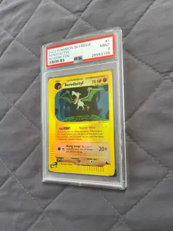 Pokemon Aerodactyl Skyridge Reverse Holo PSA 9 Mint Card 1/144 - Image 1