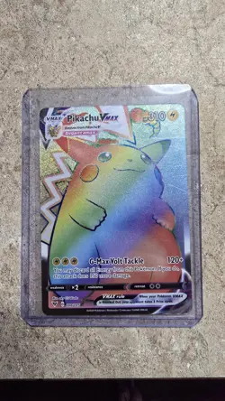 The Pokemon Company Pikachu VMAX 188/185 Vivid Voltage Secret Rare Holo Card - Image 1
