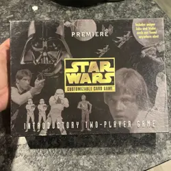 Star Wars Premiere Customizable Card Game Introductory 2-Player Game 1995 - Image 1