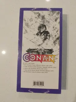 1995 Comic Images Conan Marvel Years Chromium Sealed Card Box 36/7 Card Packs - Image 4