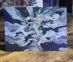 Temporal Cleansing Gold Stamped Art Series Card - Lorwyn Eclipsed MTG - Image 1