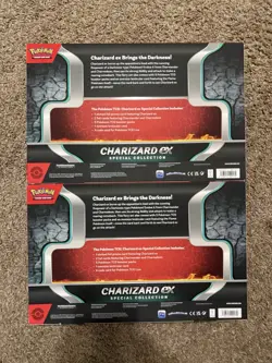 2x Pokemon Trading Card Game: Charizard ex Special Collection Box Set New Sealed - Image 2