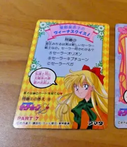 SAILORMOON R PP JAPANESE CARDDASS CARD REG CARTE 357 MADE IN JAPAN NM - Image 2