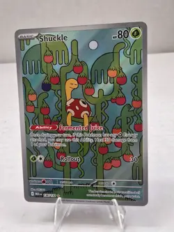 Pokemon Card TCG: Shuckle Illustration Rare (IR) ME01: Mega Evolution #136/132 - Image 1