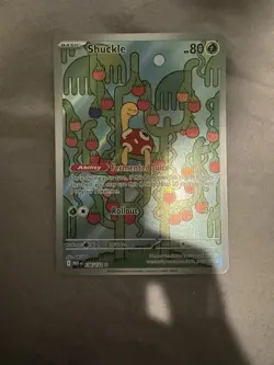 Pokemon TCG Shuckle Illustration Rare ME01: Mega Evolution 136/132 RAW NEW - Image 1
