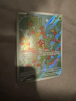 Pokemon TCG Shuckle Illustration Rare ME01: Mega Evolution 136/132 RAW NEW - Image 5