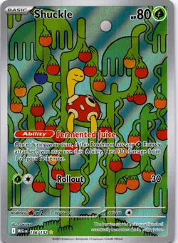 Shuckle 136/132 Me01: Mega Evolution Holo - Illustration Rare - Pokemon TCG - Image 1