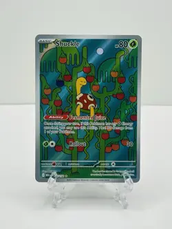 🔥Pokemon TCG-Shuckle-136/132-Me01: Mega Evolution-Illustration-Holo-M/NM!🔥 - Image 1