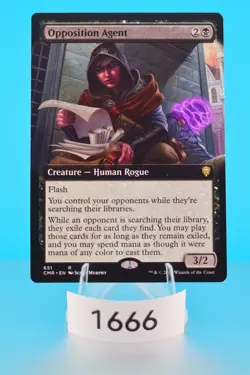 MTG Opposition Agent (Extended Art) Commander Legends Regular #651 - Image 1