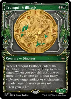 Tranquil Frillback (Showcase) R March of the Machine: The Aftermath 74 NM - Image 1