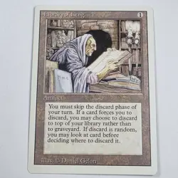 Library of Leng Revised Edition Regular- Magic The Gathering - MTG- LP - Image 1