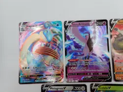 5 Card Set - Pokemon Chilling Reign Lapras Vmax Articuno V Full Arts NM - Image 2
