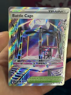 Battle Cage 116/094 Me02: Phantasmal Flames Holo Pokemon Card - Image 3