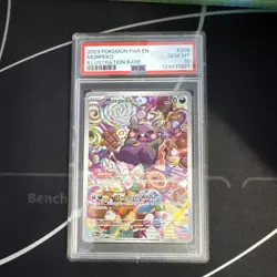 Pokemon Morpeko 206/182 SV04: Paradox Rift Illustration Rare Holo PSA 10 - Image 1