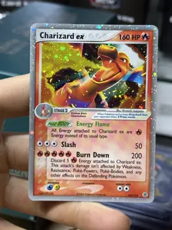 Charizard ex 105/112 EX Fire Red Leaf Green FRLG 2004 Holo Rare Pokemon Card TCG - Image 3