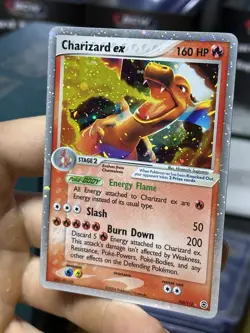 Charizard ex 105/112 EX Fire Red Leaf Green FRLG 2004 Holo Rare Pokemon Card TCG - Image 4